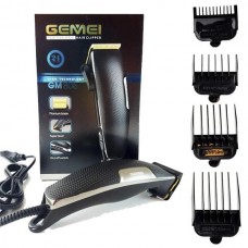Машинка для стрижки Gemei GM-806 професійна з 4 насадками