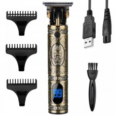 Машинка для стрижки VGR V-228 с аккумулятором, USB и 3 насадками