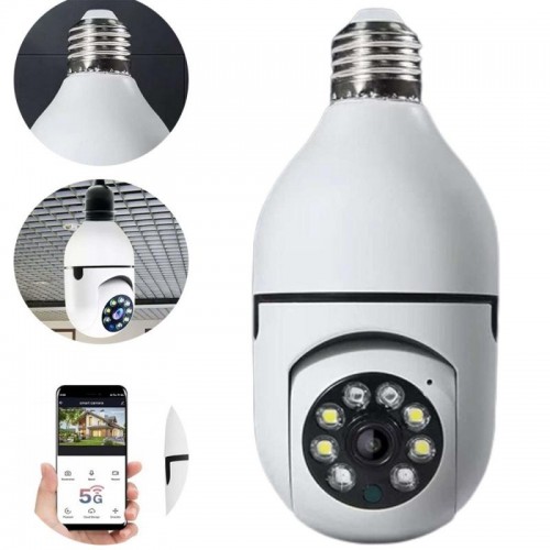 Набір 2шт WIFI камера відеоспостереження в патрон Е27, 2MP Smart 3120S-DPXY