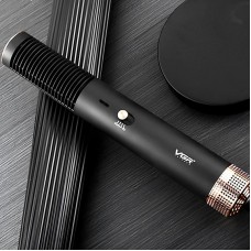 Фен-щетка VGR V-490 с ионизацией 550Вт — стайлер 2в1 для волос