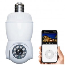 WiFi камера відеонагляду в цокіль E27 3MP TS-H11W — купити з доставкою по Україні