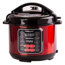 Мультиварка-скороварка SOKANY SK-2402 на 5л, 1000W, 10 программ