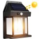 2шт Вуличний світильник на сонячній батареї з датчиком руху, SOLAR WALL LAMP ВK-888