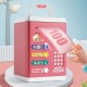 Дитяча скарбничка сейф з купюроприймачем та відбитком пальця, 778A-2, Рожева