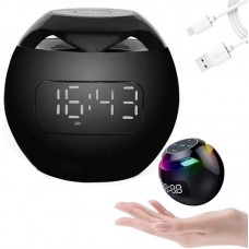 Портативна Bluetooth колонка з годинником Kimiso KMS-K12