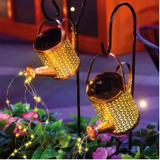 2шт Садовий ліхтар на сонячній батареї, 80 см Fairy lamp
