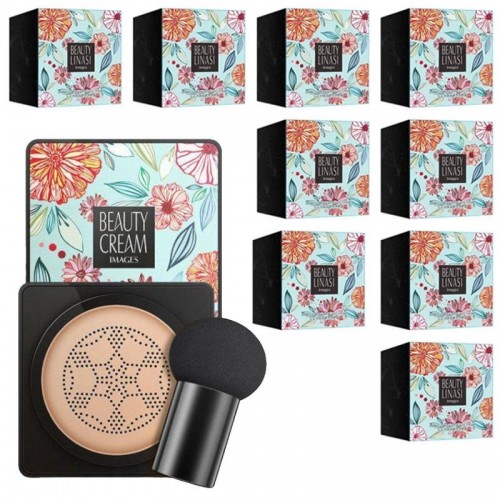 Набір 10шт Кушон для обличчя Images Moisture Beauty Cream Concealer, Натуральний