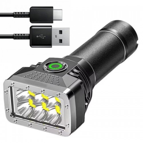 Ручний ліхтар акумуляторний, 4 режими, від USB, LY-001