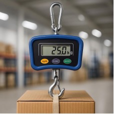 Электронные крановые весы, до 500 кг (0,1 кг), на аккумуляторе, BX-9025 Boxer, Синий