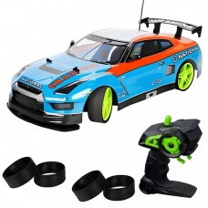 Машинка на радіокеруванні для дрифту 1:10 ProjectX Nissan 350Z синя