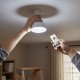 Акумуляторна лампа в патрон E27 з пультом, 31LED, AHMA AH-04