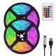 Комплект 2 шт Світлодіодна стрічка 5 м, від USB + пульт TV LED Strip CB-5050