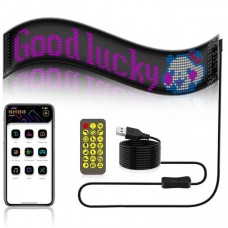 Гибкий дисплей с Bluetooth и пультом, от USB, 176.2х19.2хсм