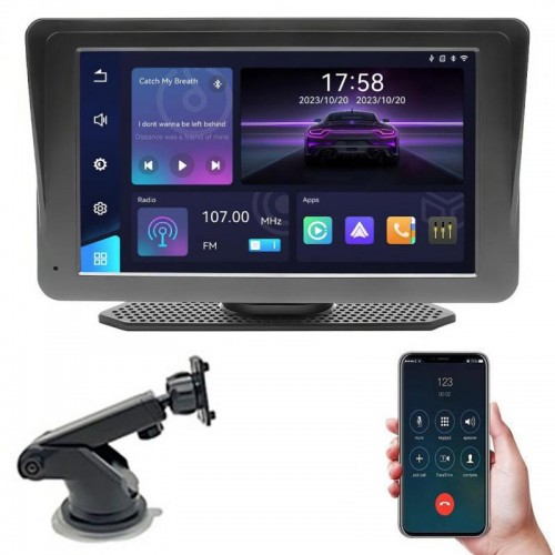 Бездротова автомобільна стереосистема 7, Carplay 701W