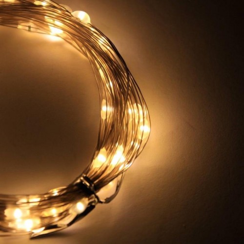 Світлодіодна гірлянда «Роса» від USB, 2м, 200 LED + пульт, Теплий білий Світлодіодна гірлянда «Роса» від USB, 2м, 200 LED + пульт, Теплий білий