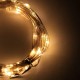 Світлодіодна гірлянда «Роса» від USB, 2м, 200 LED + пульт, Теплий білий