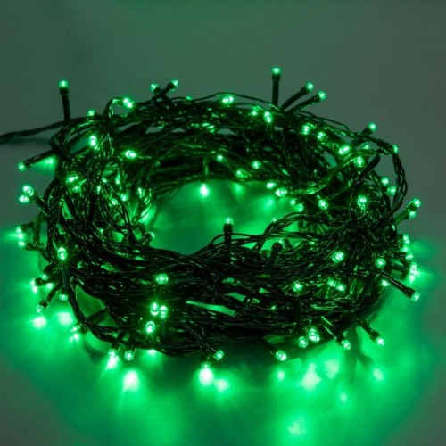 Уличная гирлянда Нить от сети, 8м, 80LED, Зеленый