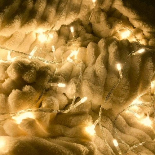 Гирлянда Нить от сети, 25м, 500LED, Теплый белый