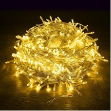 Світлодіодна гірлянда Нитка від мережі 18м, 400LED, Теплий білий