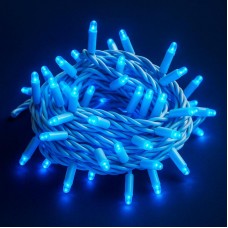 Гірлянда світлодіодна нитка 8м 80LED синя від мережі