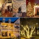 Вулична гірлянда нитка, від мережі, 20м, 200LED, Теплий білий