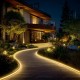 Уличная гирлянда на солнечной батарее 10м, 640LED, Теплый белый