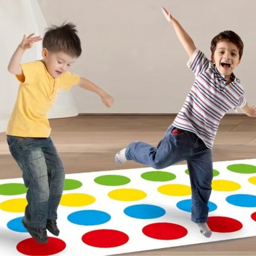 Підлогова гра Твістер від 6 років, 160х112 см, Dance Pad Toy Підлогова гра Твістер від 6 років, 160х112 см, Dance Pad Toy