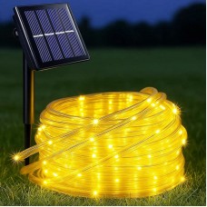 Гірлянда на сонячній батареї 10м 100LED теплий білий