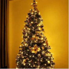 LED гірлянда-нитка 40м 400 діодів теплий білий від мережі