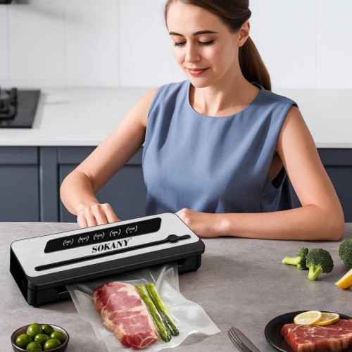 Вакуумний пакувальник для продуктів 200Вт, SK-13076 Вакуумний пакувальник для продуктів 200Вт, SK-13076