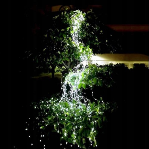 Гирлянда Конский хвост от сети, 3м, 60LED, Холодный белый