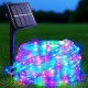 Гірлянда на сонячній батареї, 10м, 100LED, Різнокольоровий