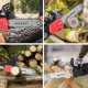 Аккумуляторная цепная пила 16 + 2 аккумулятора 198V, в кейсе