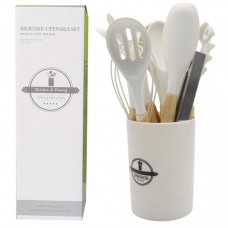 Набір кухонного приладдя 12 шт. Kitchen Set, Білий