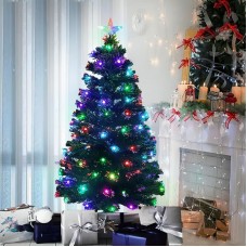Гірлянда світлодіодна 100 LED RGB від мережі 220В з чорним проводом