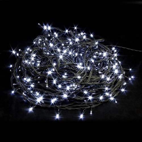 Вулична гірлянда Нитка від мережі, 50м, 800 LED, Холодний білий