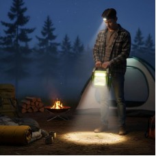 Ліхтарик на сонячній батареї HB-9708 COB+LED 2400mAh з USB