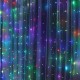Гирлянда Штора от USB, 3х3м, 300LED, пульт ДУ, BL-LC59, RGB
