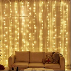Світлодіодна гірлянда Штора від мережі, 3х3м, 240LED, Теплий білий