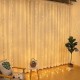 Світлодіодна гірлянда Штора від мережі, 3х3м, 240LED, Теплий білий