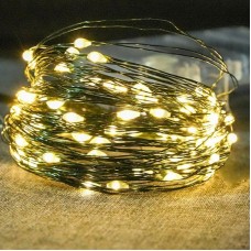Гірлянда світлодіодна Роса 20м 200LED теплий білий від мережі