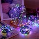 Гірлянда Роса від мережі, 20м, 200LED, Різнокольоровий
