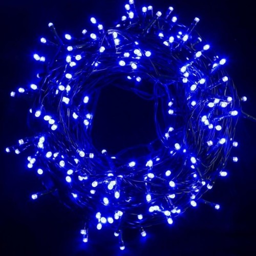 Уличная гирлянда Нить от сети, 50м, 800 LED, Синий