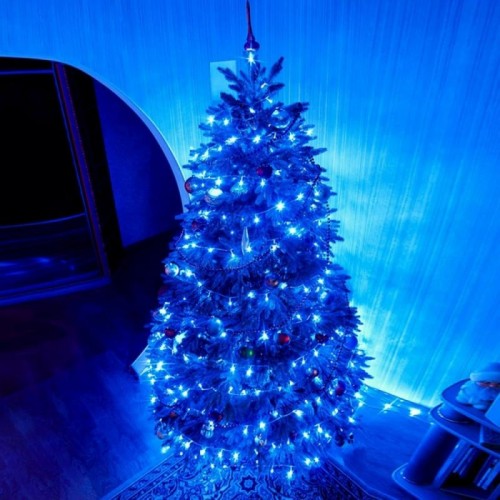 Уличная гирлянда Нить от сети, 50м, 800 LED, Синий Уличная гирлянда Нить от сети, 50м, 800 LED, Синий