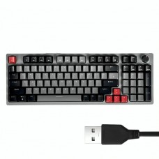 Дротова клавіатура з підсвіткою USB JEDEL KL-114 — механічна для геймерів і професіоналів
