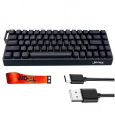 Клавіатура з підсвічуванням JEDEL KL-166 USB 68 клавіш механічна