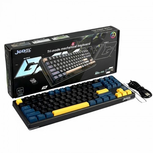 Безпровідна клавіатура з RGB підсвіткою, JEDEL WKL-102