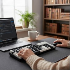 Дротова клавіатура з RGB підсвічуванням XSTRIKE XS-1030 — механічна ігрова клавіатура