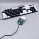 Дротова клавіатура мембранна з підсвічуванням + мишка RGB USB XSTRIKE X-1011