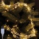 Гірлянда від USB, 2м, 20 ниток, 400LED, Кінський хвіст, Теплий білий